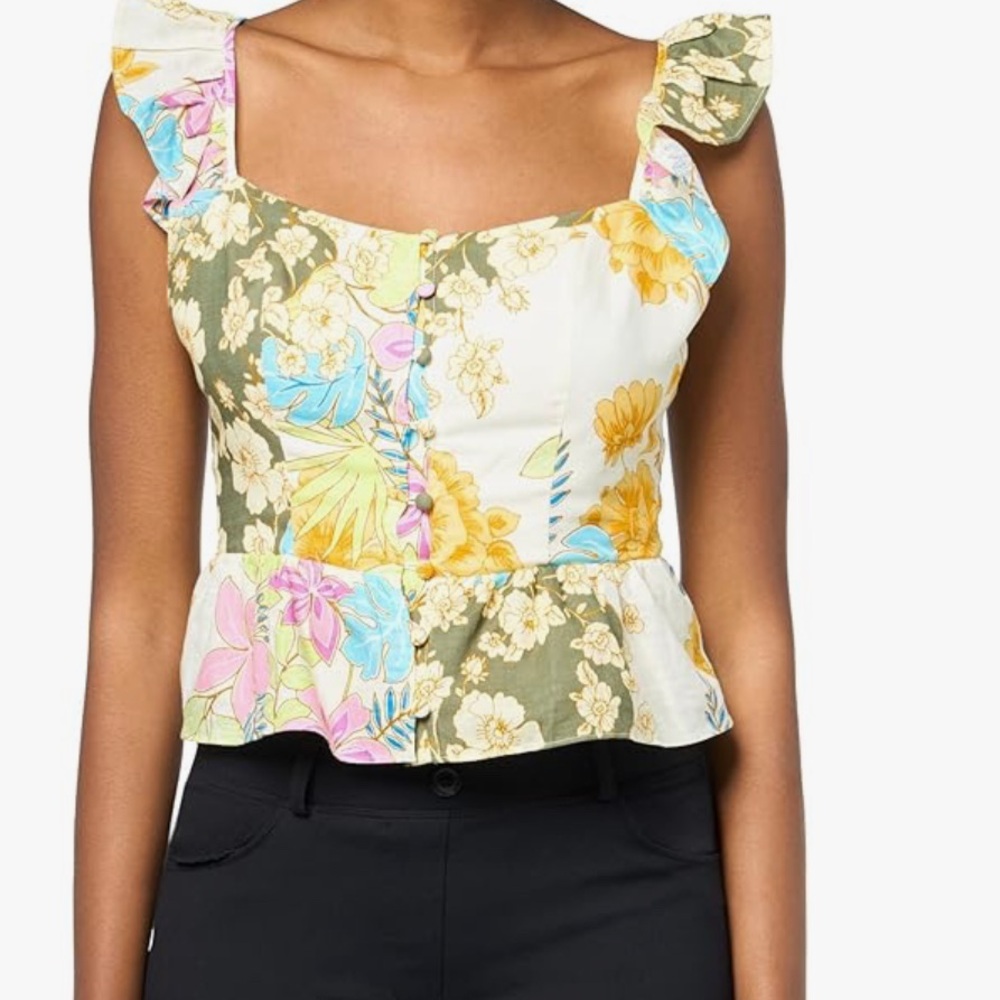 Guess Multicolor Floral Camisole